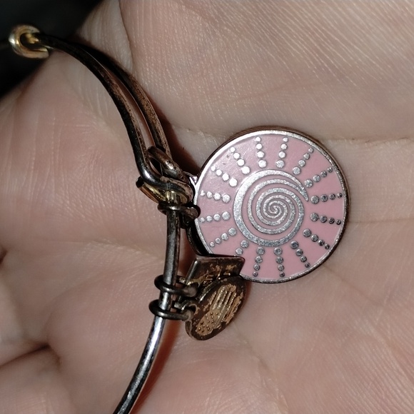 Alex and Ani Spiral Sun Bracelet - Picture 2 of 5